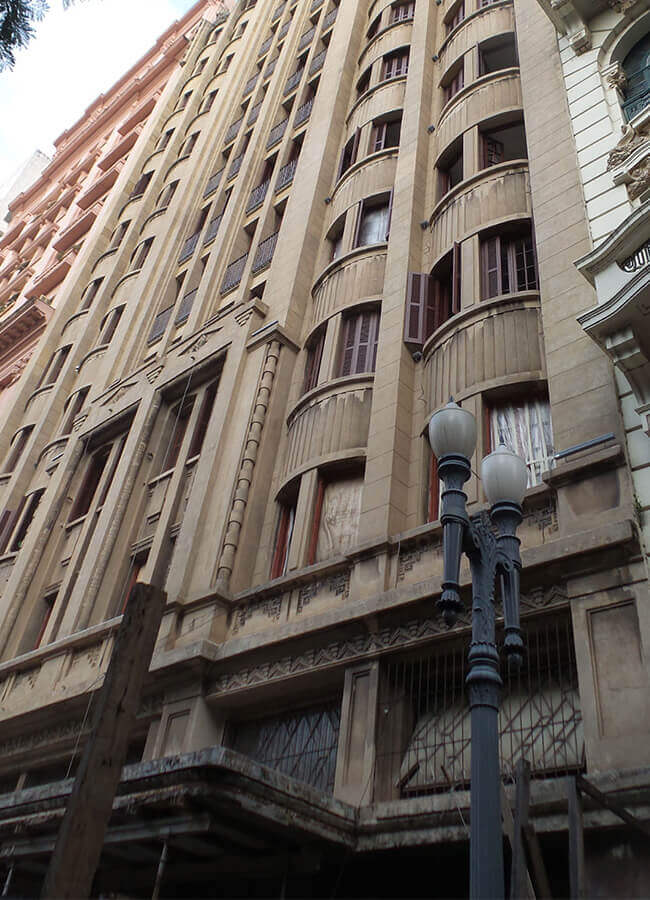 Baggio realiza fiscalização de obra de prédio tombado em Porto Alegre